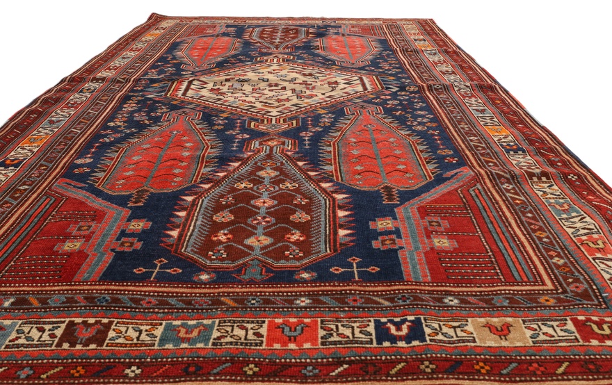 Antique Malayer Carpet  209x121