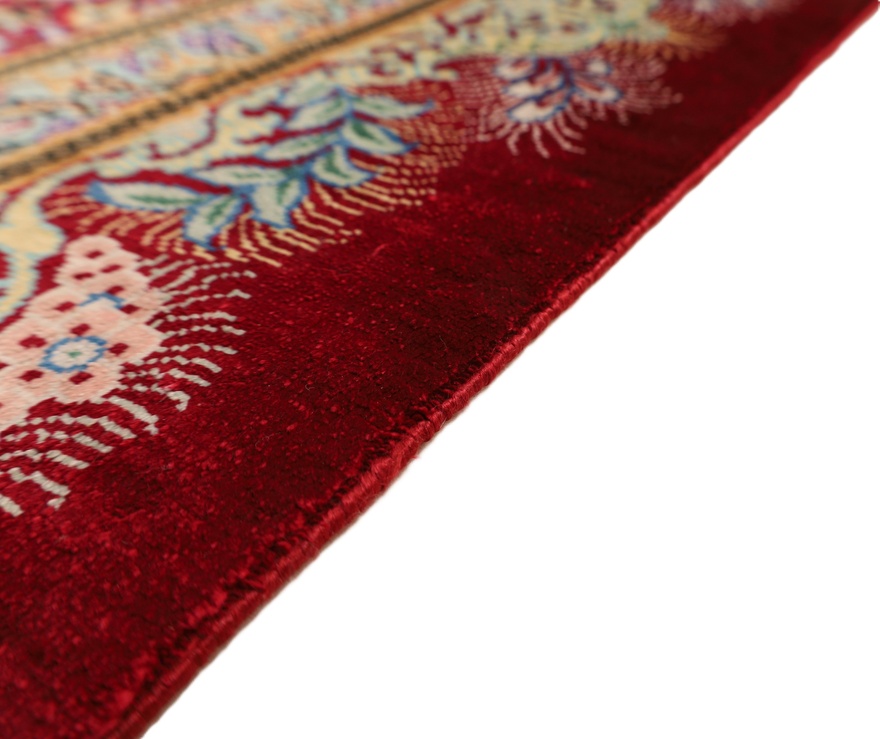Qom Silk Mosaveyan Carpet  196x196