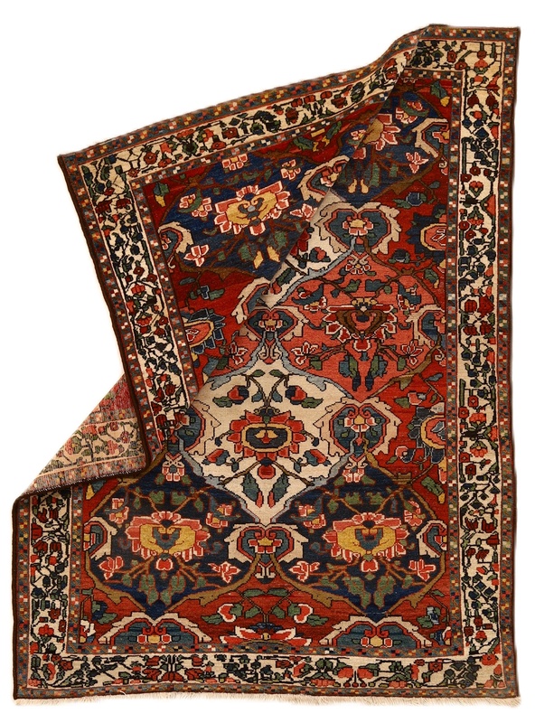 Bakhtiar Antique Carpet 200x145