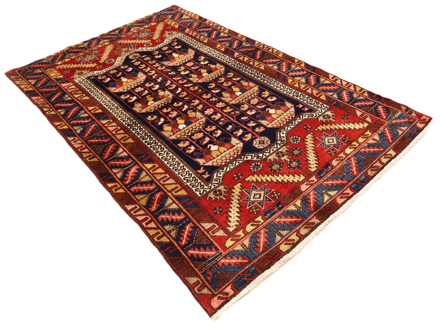 Antique Mazlegan Carpet  205x131