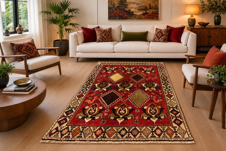 Ghashghai Carpet  196x136