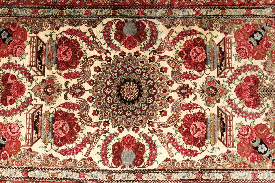 Qum Silk Carpet 123x78