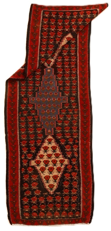 Antique Kilim Carpet  205x74