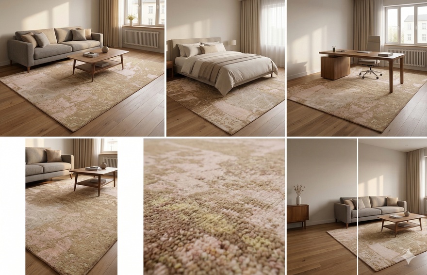 Modern LOTUS Carpet 303x202