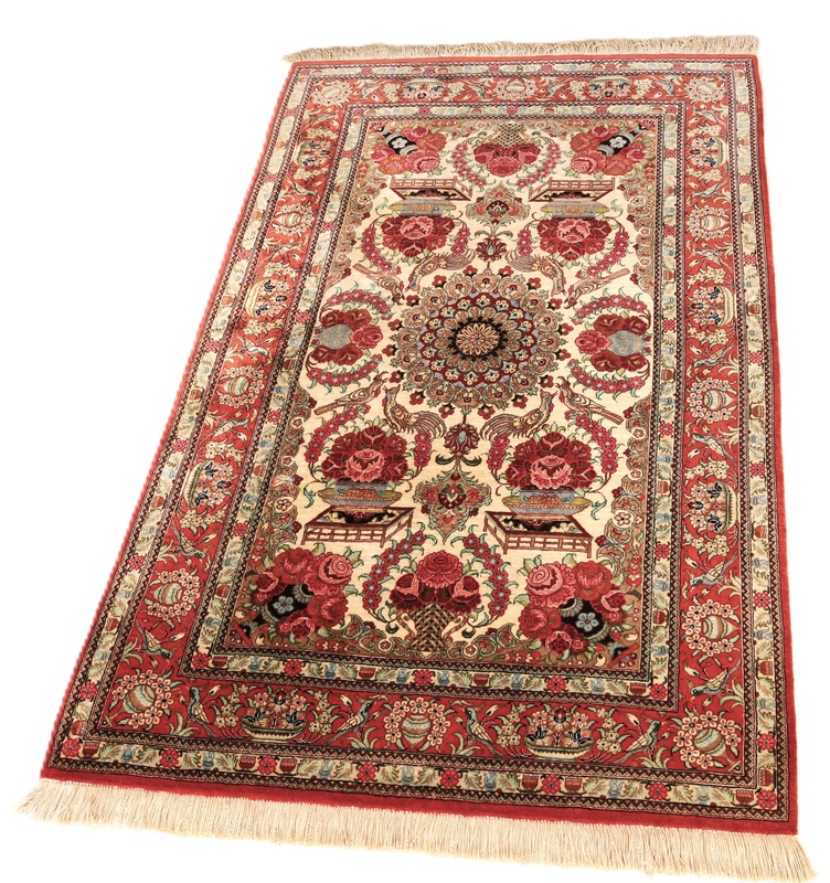 Qum Silk Carpet 123x78