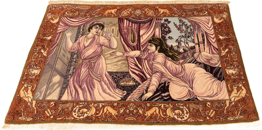 Tabriz50Raj Carpet 150x100