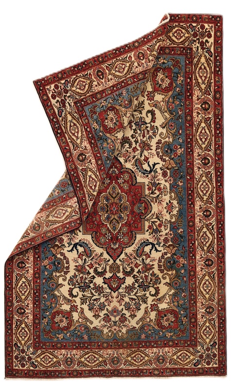 Ghom Antique Carpet 225x135