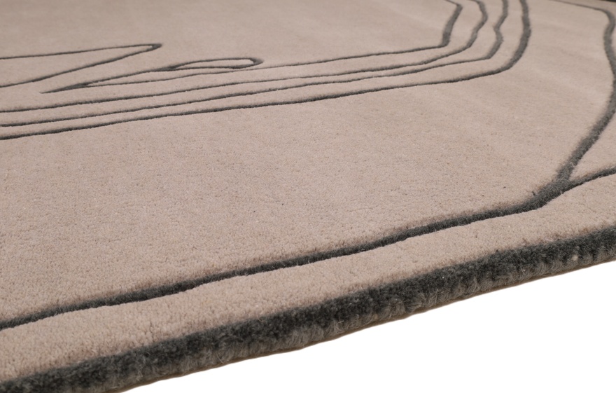 HANDTUFTED Carpet  245x150