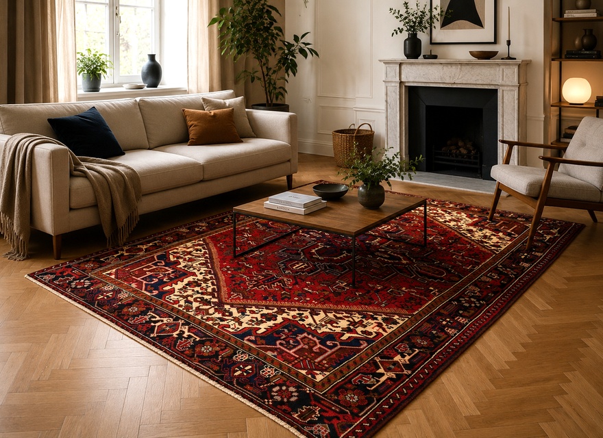 Heriz Carpet  289x205