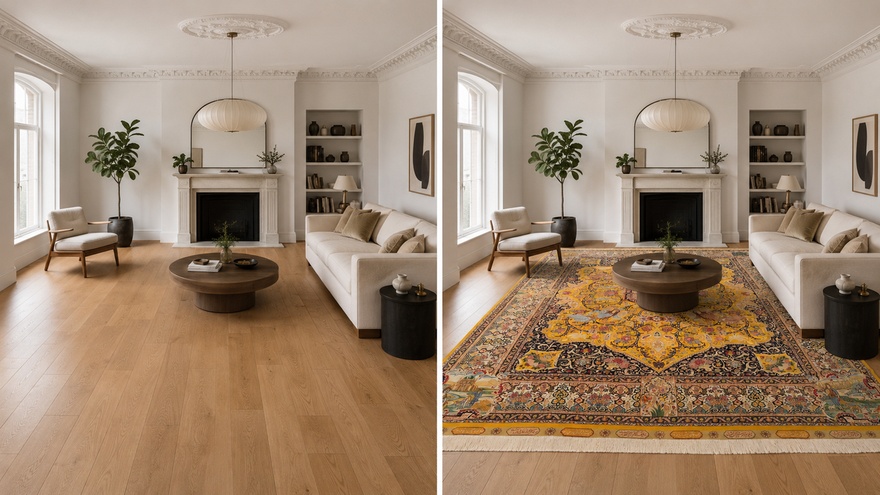 Antique Tabriz 70 Raj Carpet  410x300
