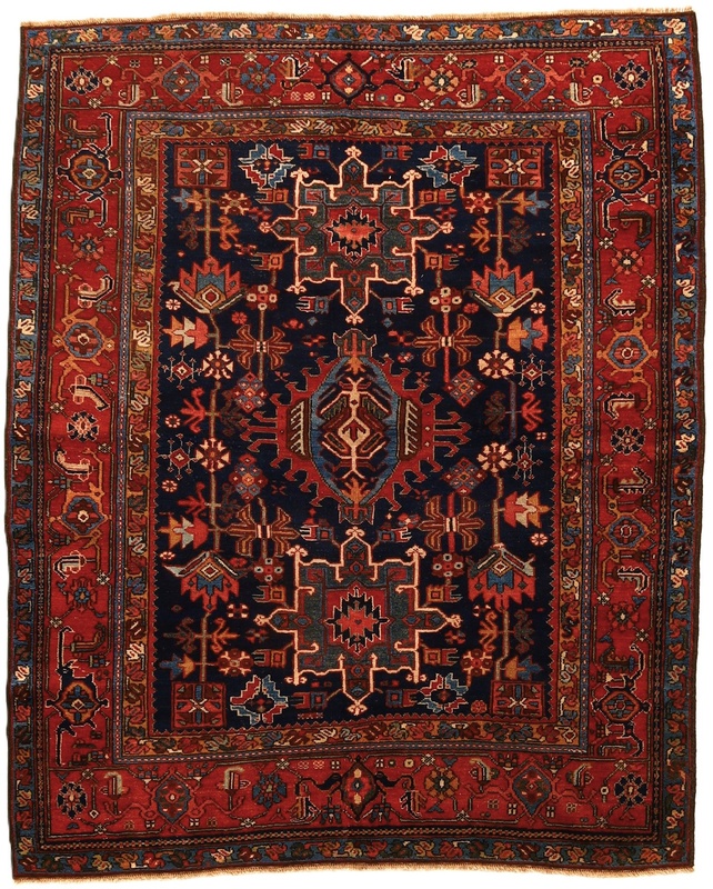 Antique Heriz Carpet  190x160