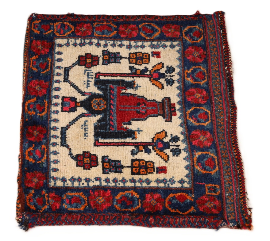 Antique Afshar Carpet  57x44