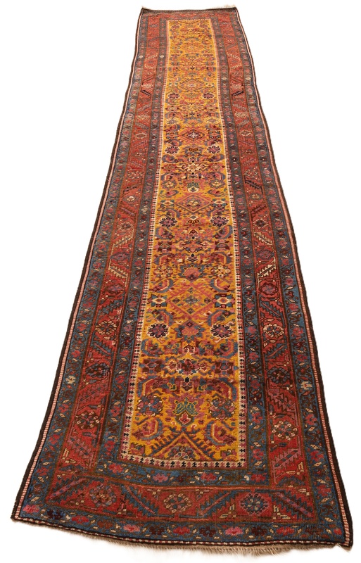 Antique Malayer Carpet  415x90