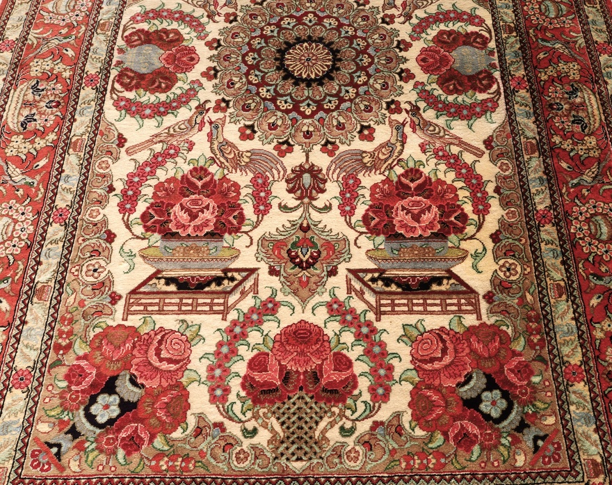 Qum Silk Carpet 123x78