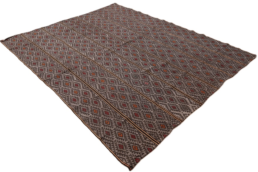 Antique Kilim Fars Carpet  235x182