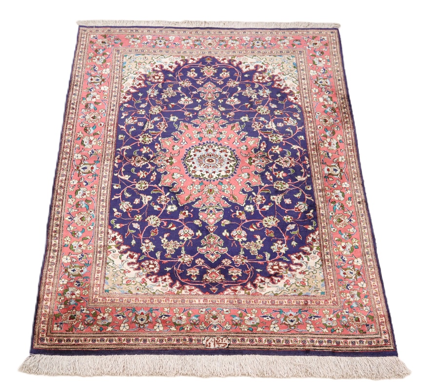 Qom Silk Carpet  148x100