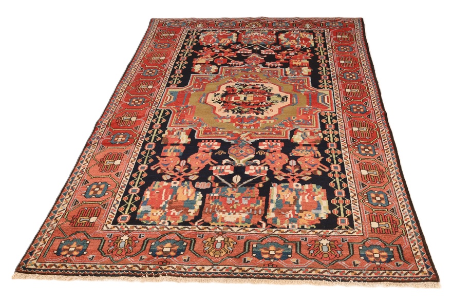 Antique Bakhtiar Carpet  208x145