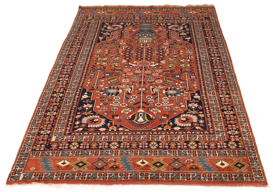 Antique Ghuchan Carpet  187x135