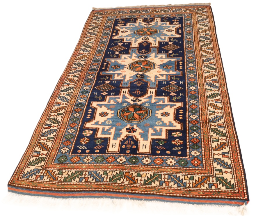 Antique Kazak Carpet  198x115