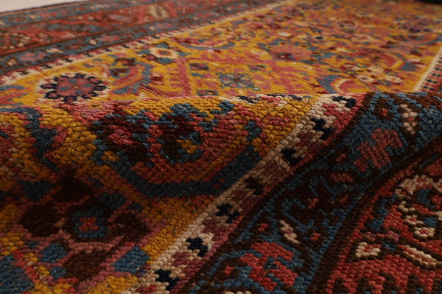 Antique Malayer Carpet  415x90