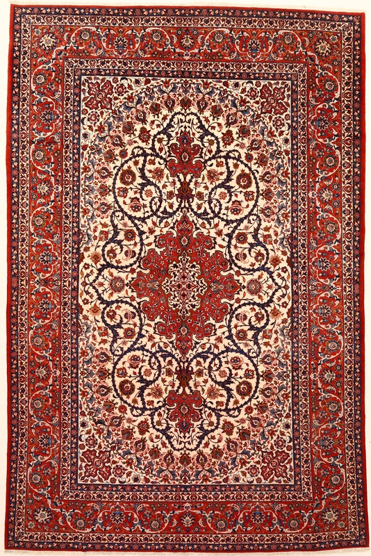 Antique Isfehan Carpet 454x296