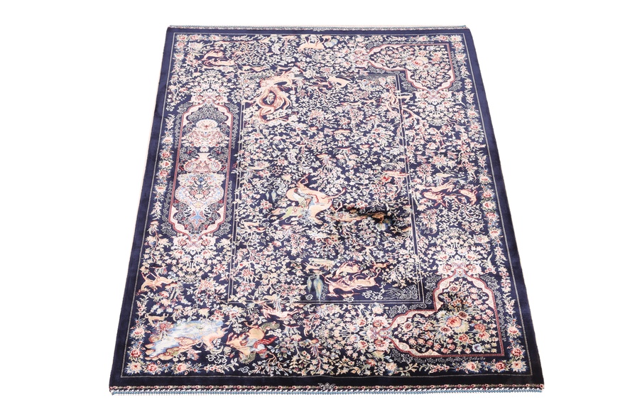 Qom Huntingground Carpet 90x60