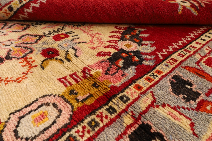 Antique Azerbeijan Carpet  216x105