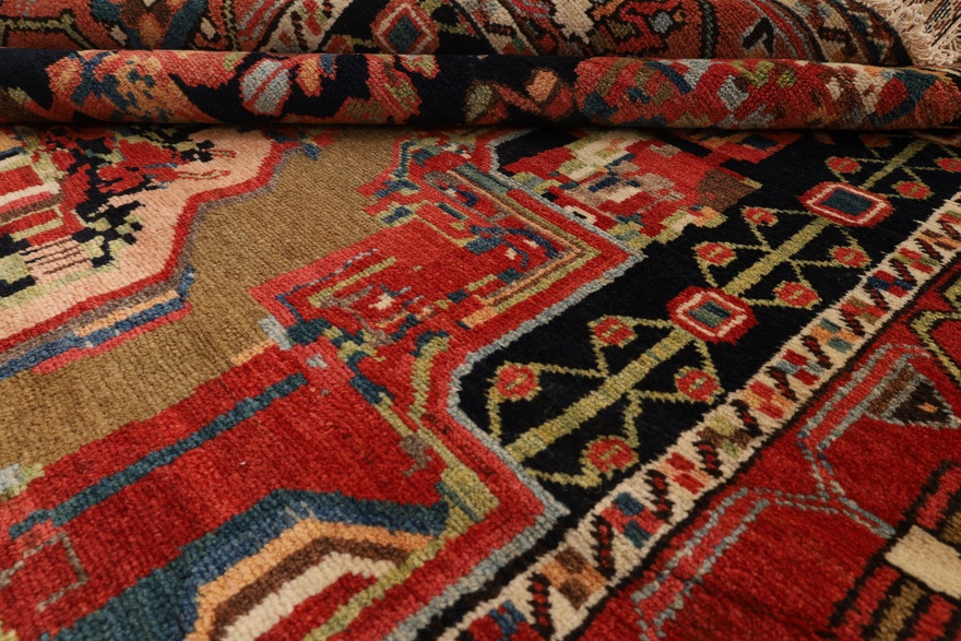 Antique Bakhtiar Carpet  208x145