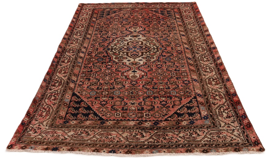Antique Hosenabad Carpet 189x145