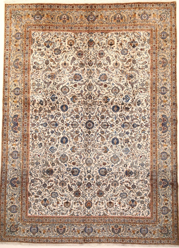 Antique Kashan Carpet  454x330