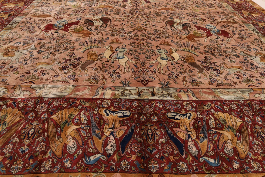 Antique Agra Carpet  573x369