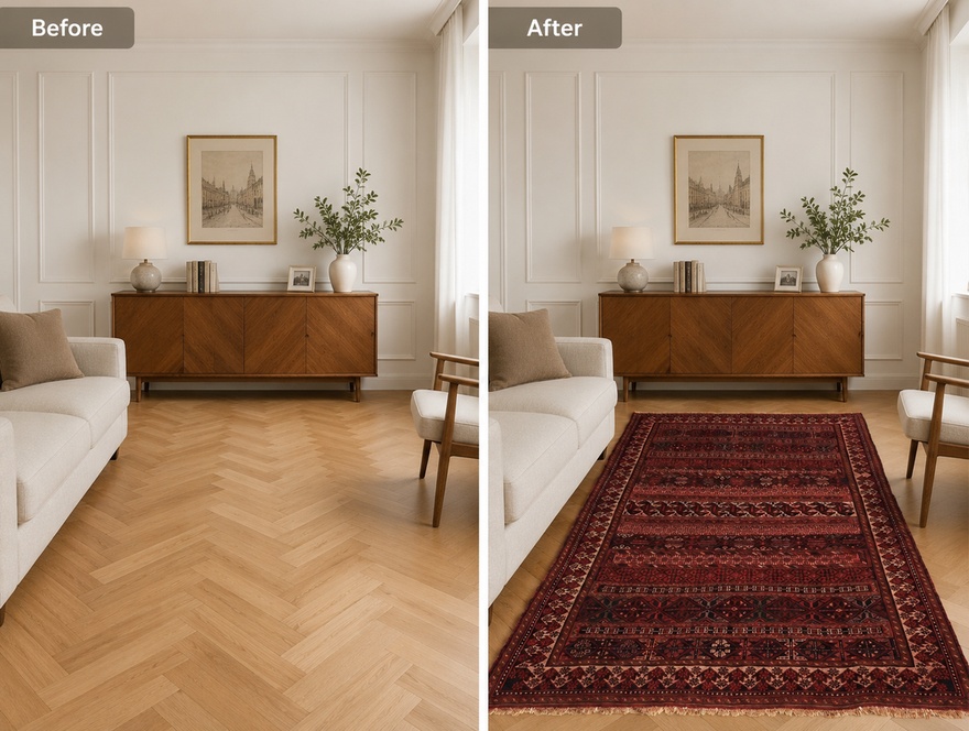 Kilim Fars Carpet  213x145