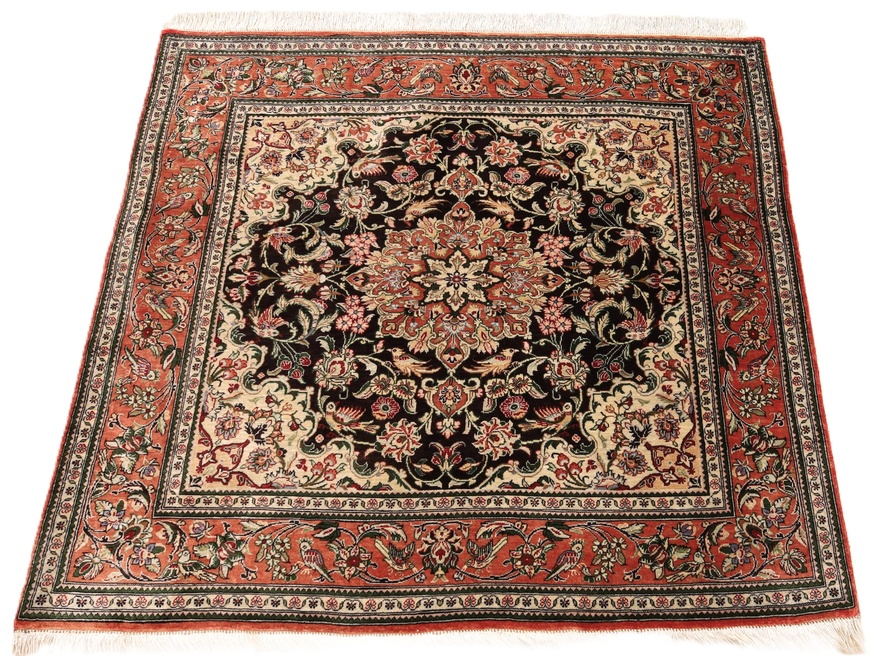 Qum Silk Carpet 100x100