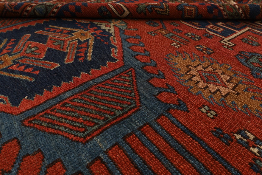 Antique Heriz Carpet  190x153