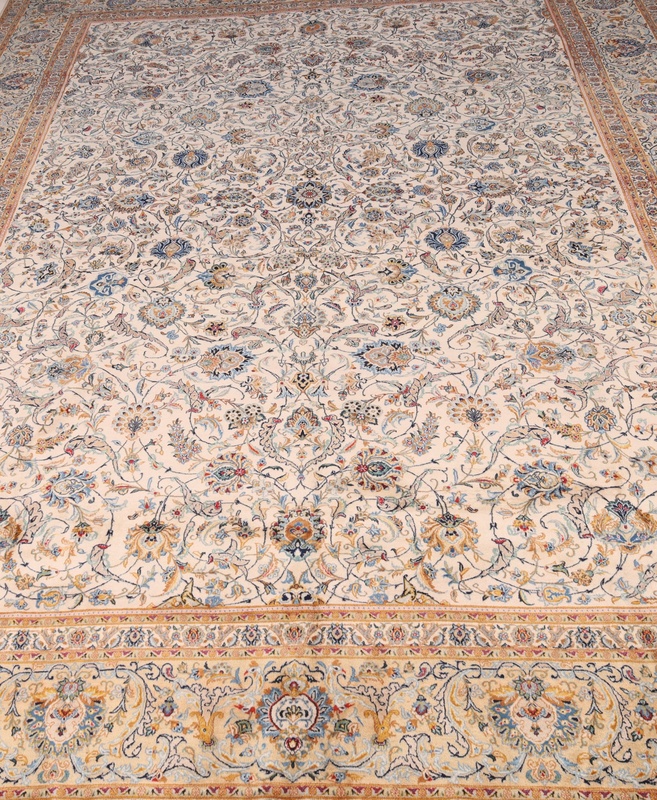 Antique Kashan Carpet  454x330